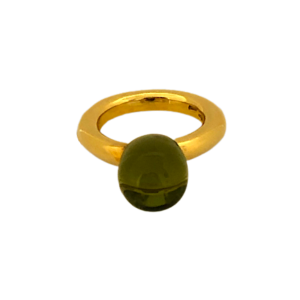 Anello Oro Giallo Goccia Tormalina K Di Kuore 431382